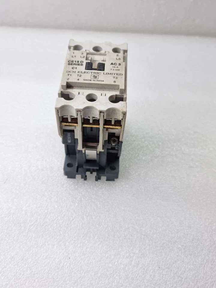 BCH Electric CE15D Series C1 Contactor 16A AC-3 7.5kW 240V Coil 3-Pole